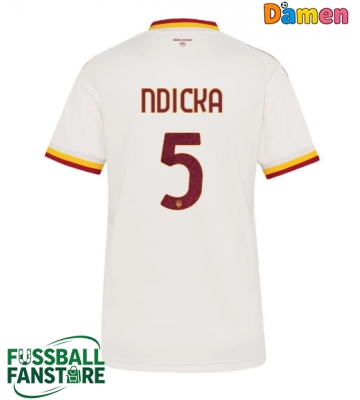 AS Roma Evan Ndicka #5 Replik Auswärtstrikot Damen 2026-27 Kurzarm